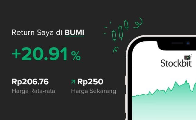Hasil member di BUMI